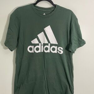 Adidas Men's Green T-Shirt Size Large CB-AQ